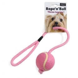 Sling Tennis Ball On Rope Dog Toy