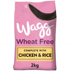 Wagg Complete Wheat Free Chicken & Rice Dog Food 2kg.