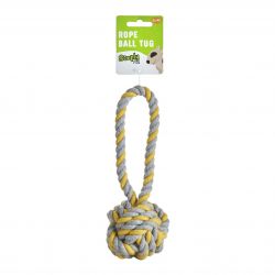 Rope Ball Tug Dog Toy