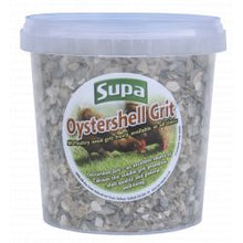 Supa Oystershell Grit 1kg. Tub for Birds