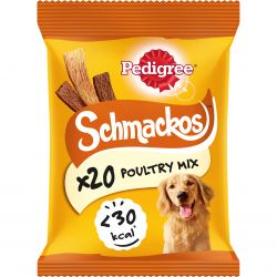 Pedigree Schmackos Poultry Mix 20 sticks Dog Treats