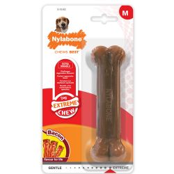 Nylabone Bacon Flavoured Dog Chew medium