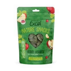 Burgess Excel Herby Hearts 60g. Small Animal Treat