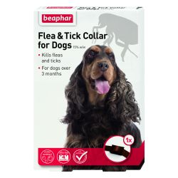 Beaphar Dog Flea& Tick Collar for Dogs