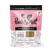 Pooch & Mutt Calming Dental Stick Dog Treats 7 Hemp & Sage