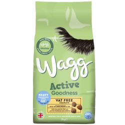 Wagg Active Goodness Chicken Dry Dog Food 2kg.