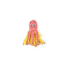 Coolpet Octopus Snuffle Mat for Dogs – Interactive Treat & Enrichment Toy - Pink and yellow toy octopus on a white background