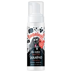 Bugalugs Flea & Tick No Rinse Shampoo 220ml/ for Dogs & Cats
