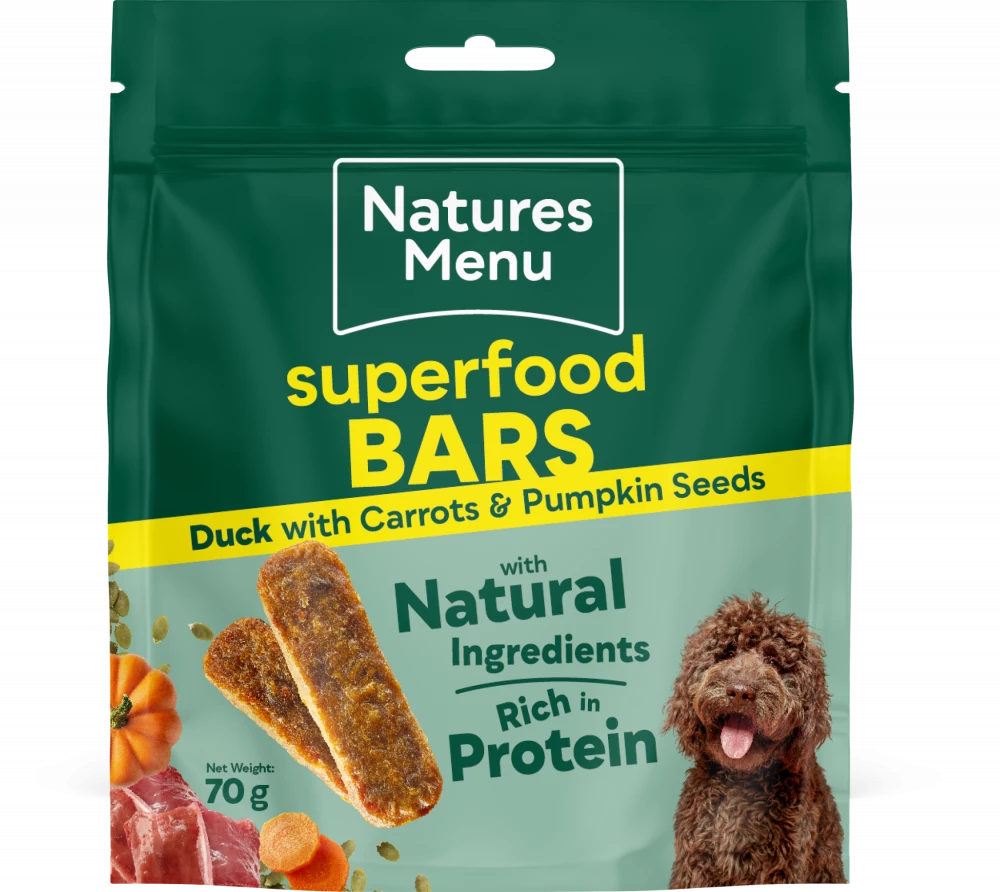 Country Hunter Superfood Bars Duck 70g. Dog Treats