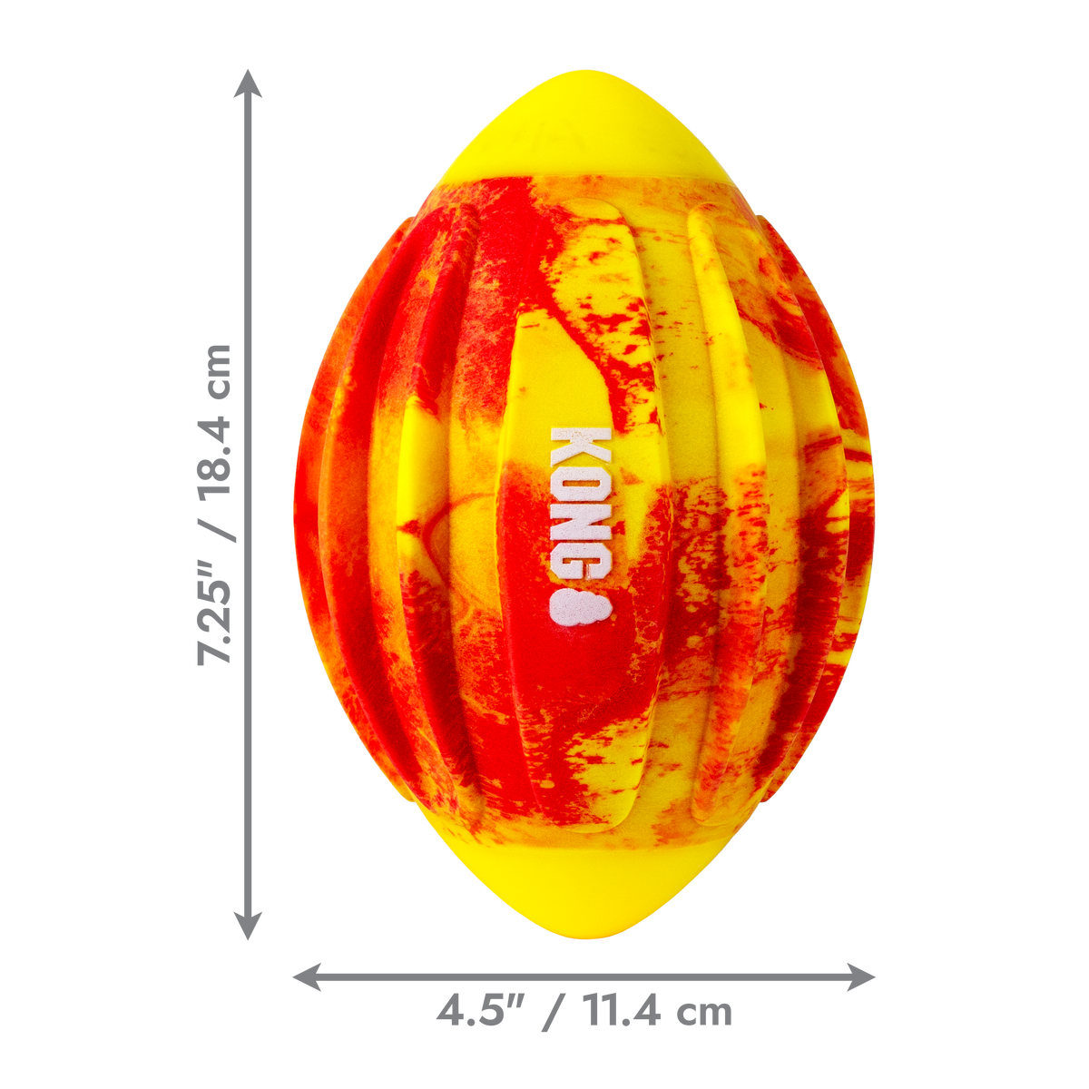 KONG Flexball Sport Football Md EU - Dog Toy