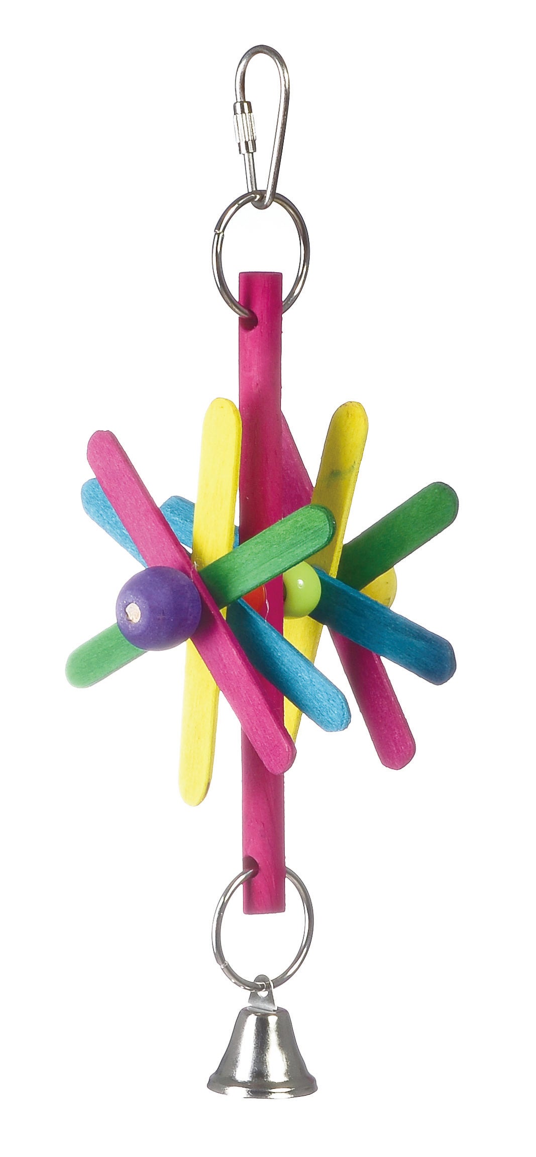 Sky Pets Flower Wheel Bird Toy 8x23cm.