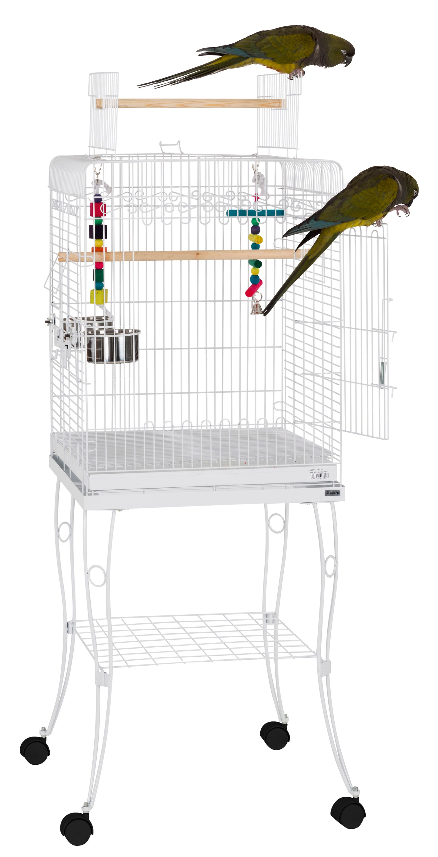 Sky Pets Liberta Gama Bird Cage white