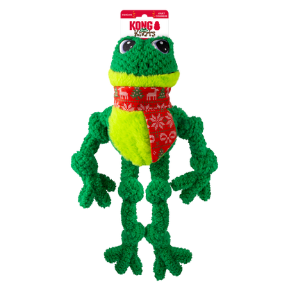 KONG Holiday Knots Frog Lg/XL Dog Toy