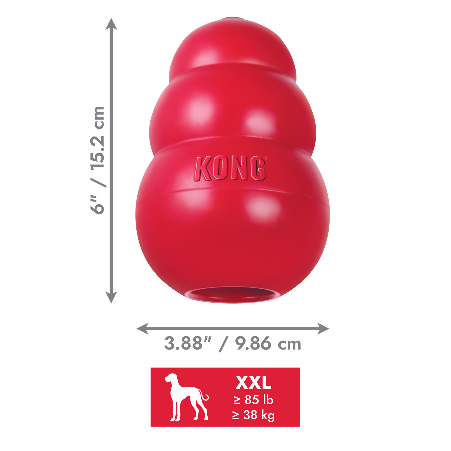 KONG Classic Dog Toy – XXL