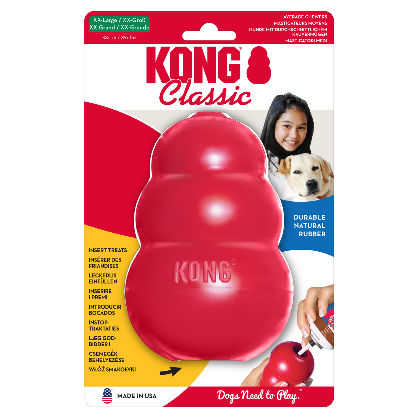 KONG Classic Dog Toy – XXL