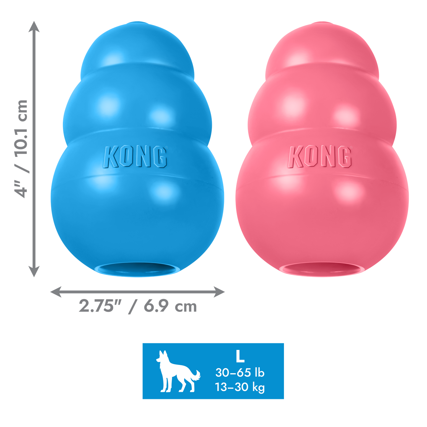 KONG Puppy Dog Toy – Large