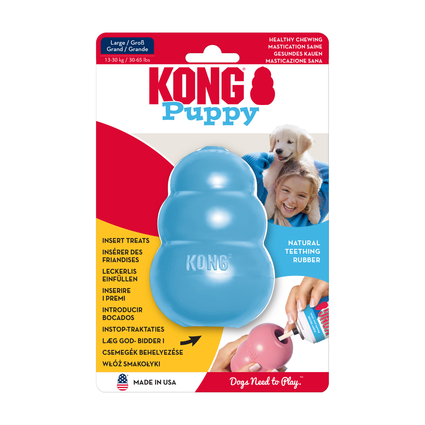 KONG Puppy Dog Toy – Large