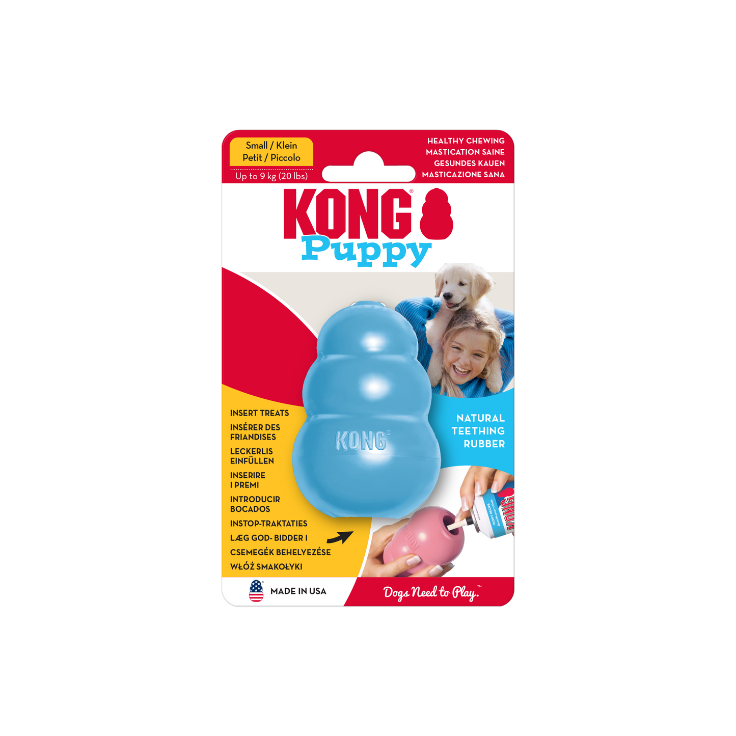 KONG Puppy Dog Toy – Small