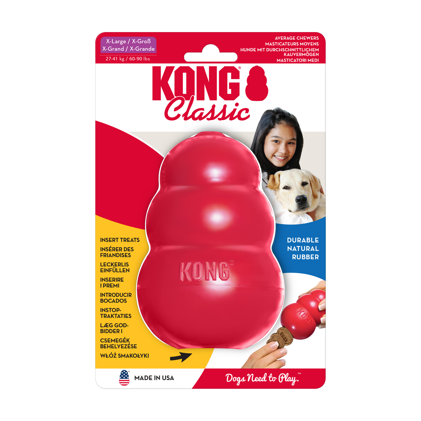 KONG Classic Dog Toy – XL