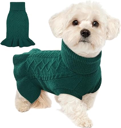 CLEARANCE - Lelepet Green Dogs Jumper XS