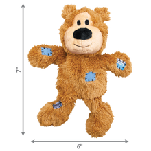 KONG Wild Knots Bear Dog Toy – Assorted – Small/Medium