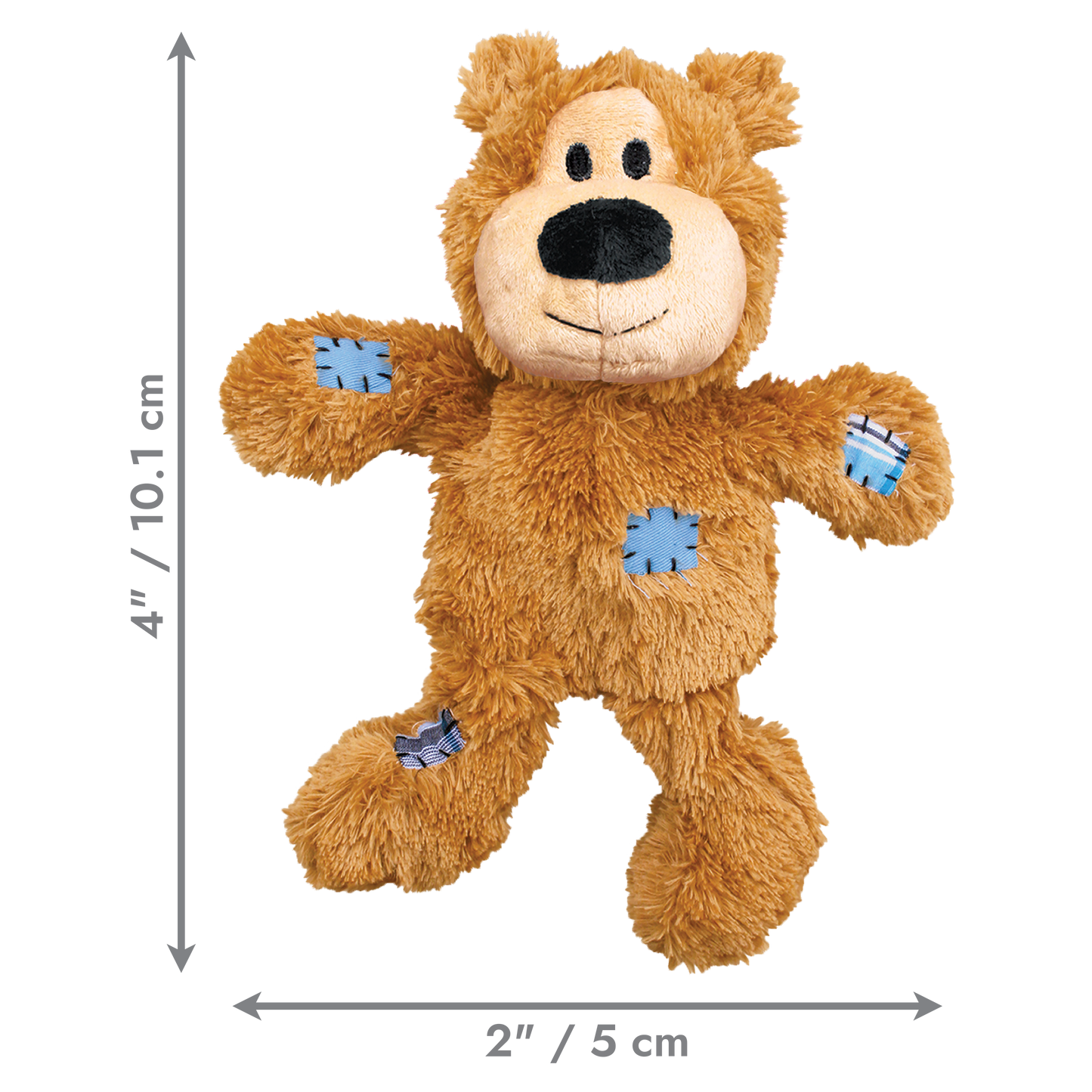 KONG Wild Knots Bear Dog Toy – Assorted – XS