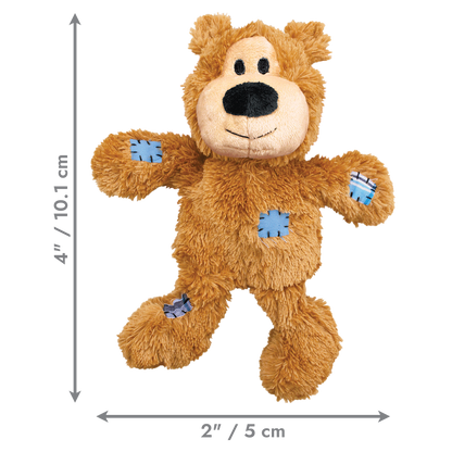 KONG Wild Knots Bear Dog Toy – Assorted – XS