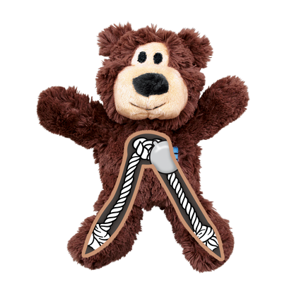 KONG Wild Knots Bear Dog Toy – Assorted – XS
