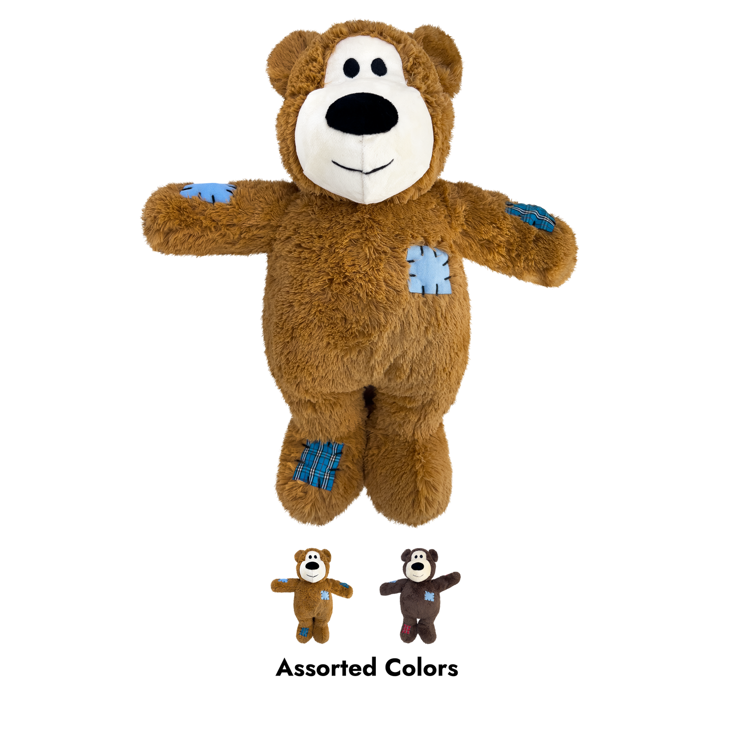 KONG Wild Knots Bear Jumbo Dog Toy – Assorted – XL