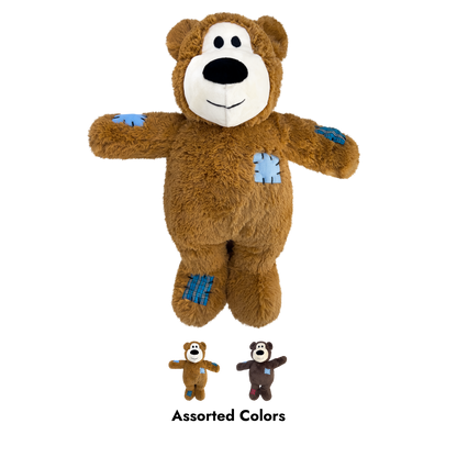 KONG Wild Knots Bear Jumbo Dog Toy – Assorted – XL