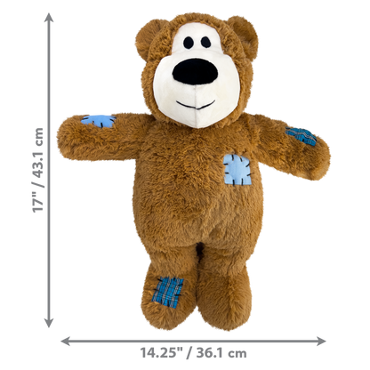 KONG Wild Knots Bear Jumbo Dog Toy – Assorted – XL