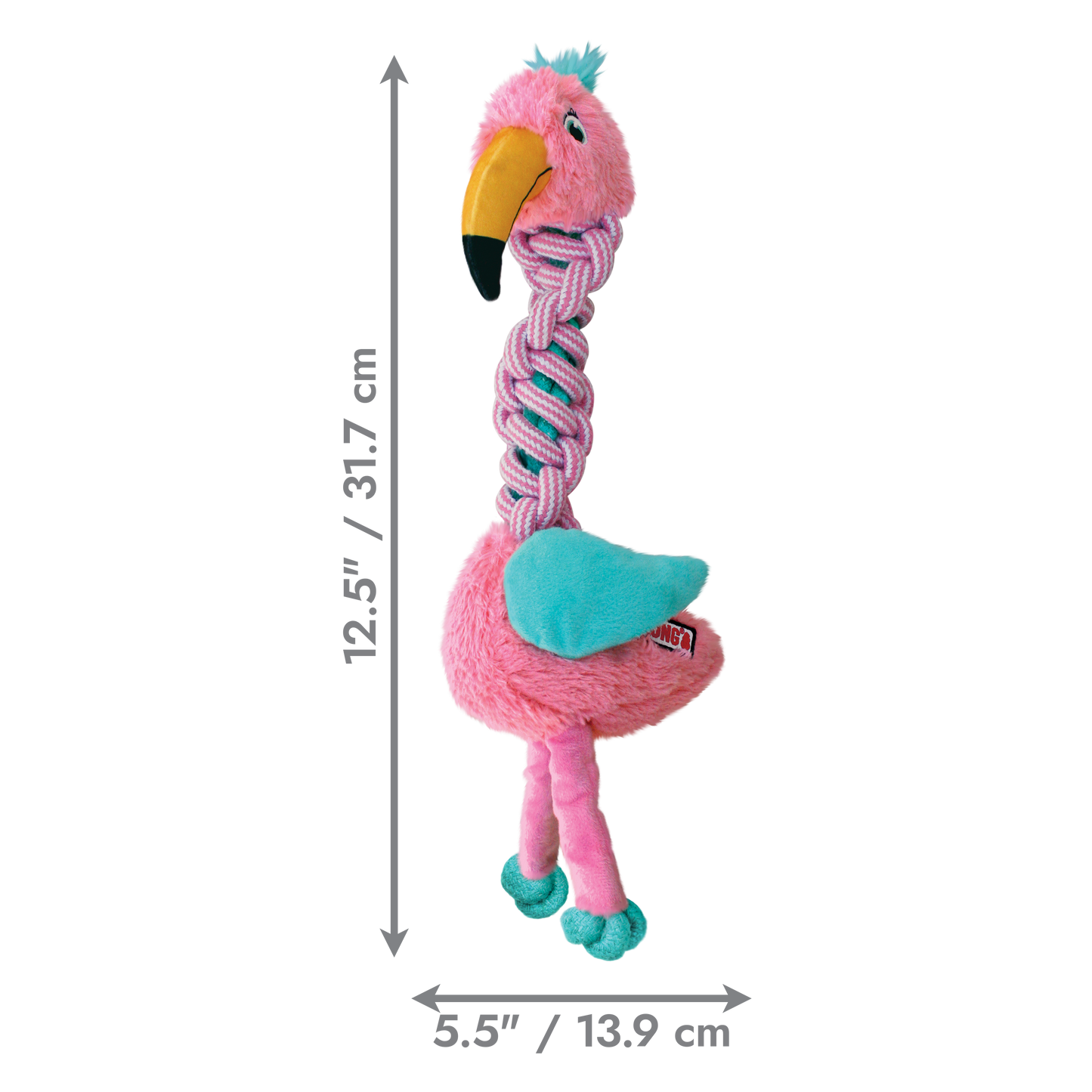 KONG Knots Twists Dog Toy – Assorted – Medium/Large