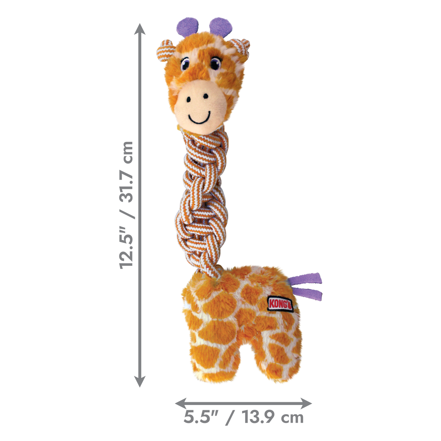 KONG Knots Twists Dog Toy – Assorted – Medium/Large