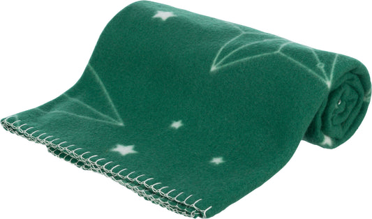 Trixie Christmas Luciano fleece blanket for Dogs 100x70cm. green