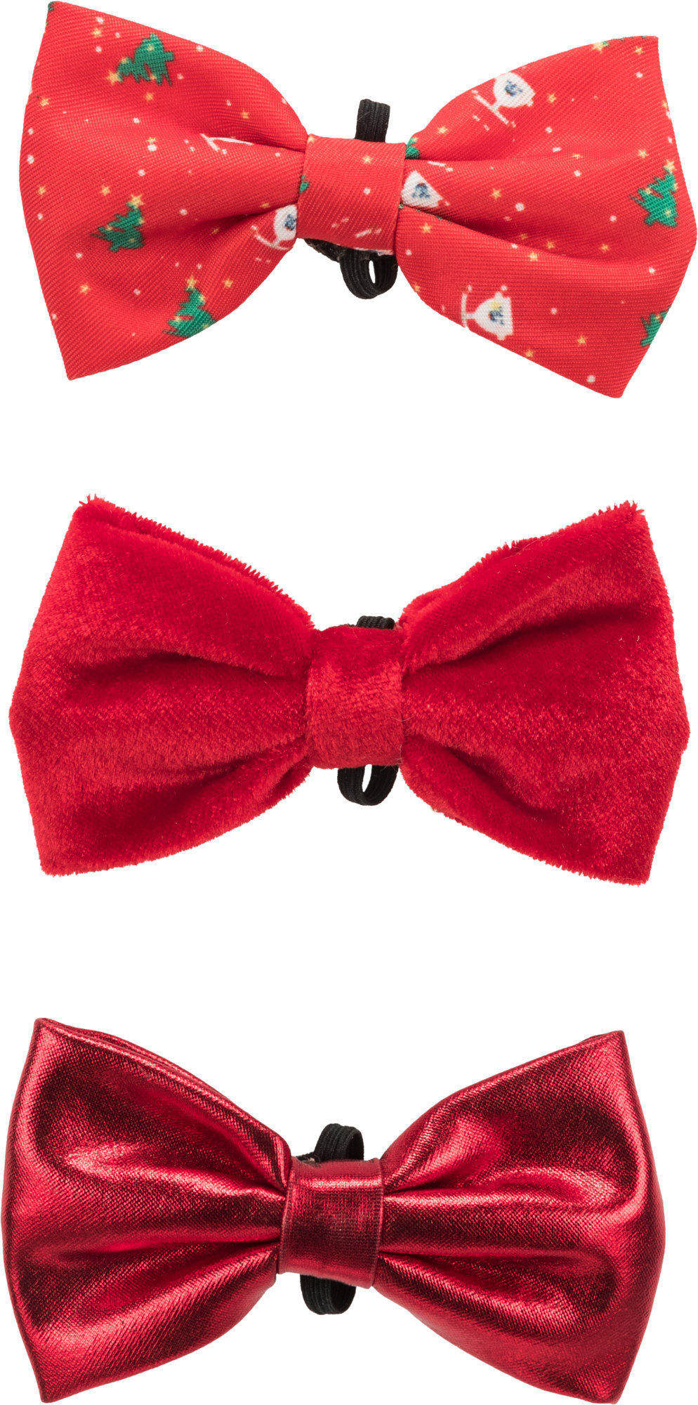 Trixie Christmas Bow Tie for Dogs 10cm. assorted