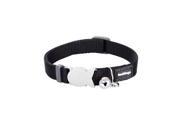 Red Dingo Cat Collar in Black