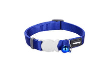 Red Dingo Cat Collar in Dark Blue