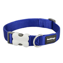 Red Dingo Dog Collar in Dark Blue XS