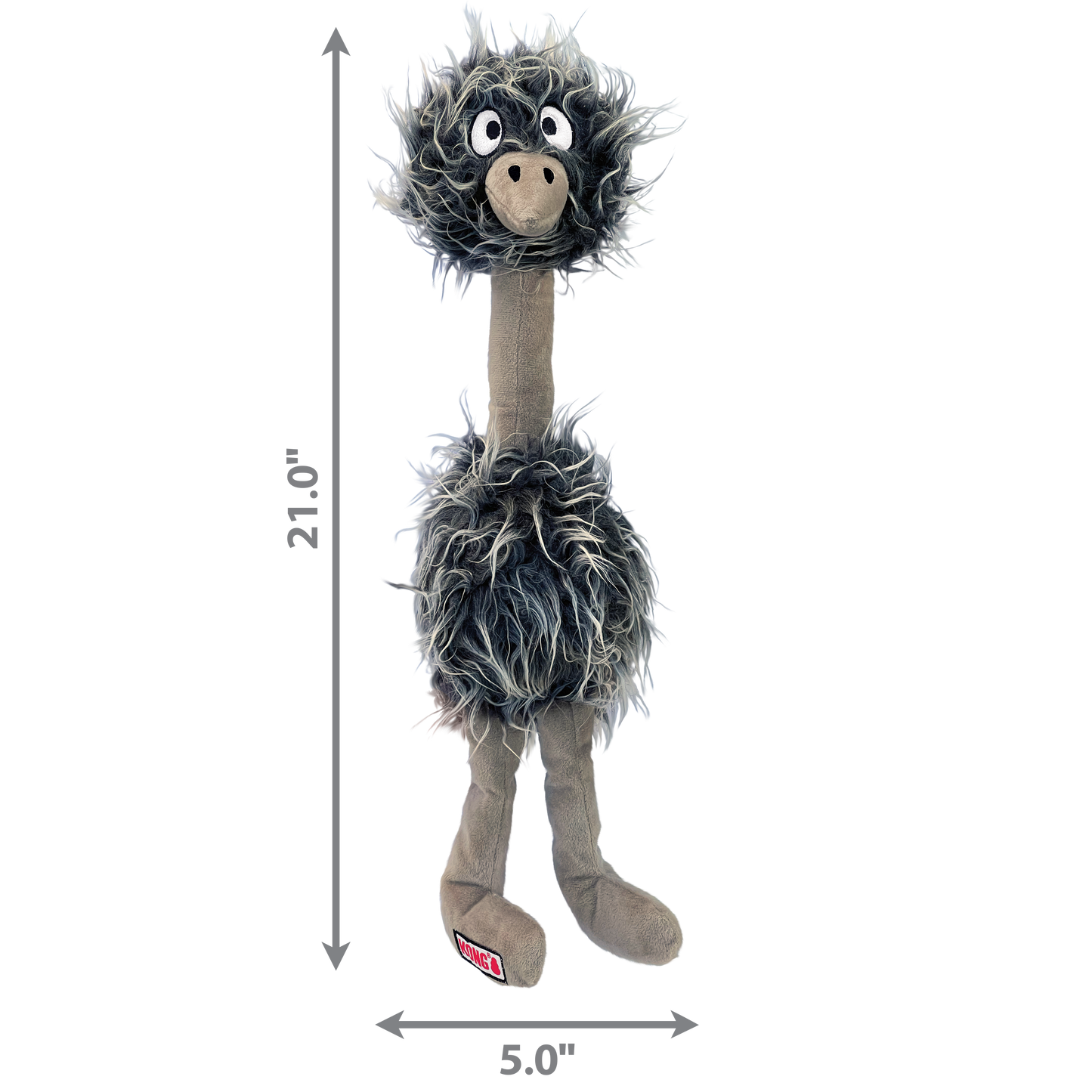 KONG Comfort Jumbo Bird Dog Toy – Assorted – XL