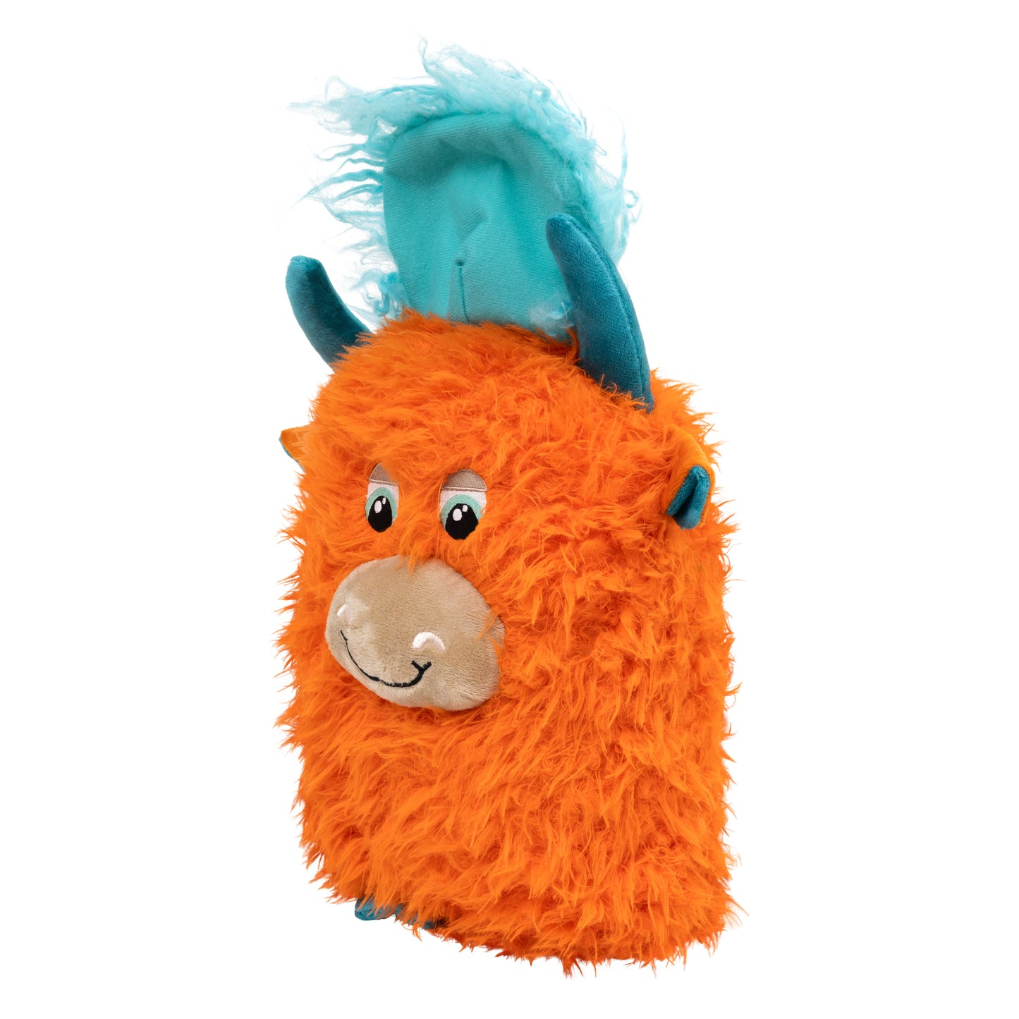 KONG Comfort Jumbo Highland Cow Dog Toy – Assorted – XL