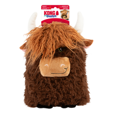 KONG Comfort Jumbo Highland Cow Dog Toy – Assorted – XL