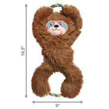 KONG Tuggz Sloth Dog Toy – XL