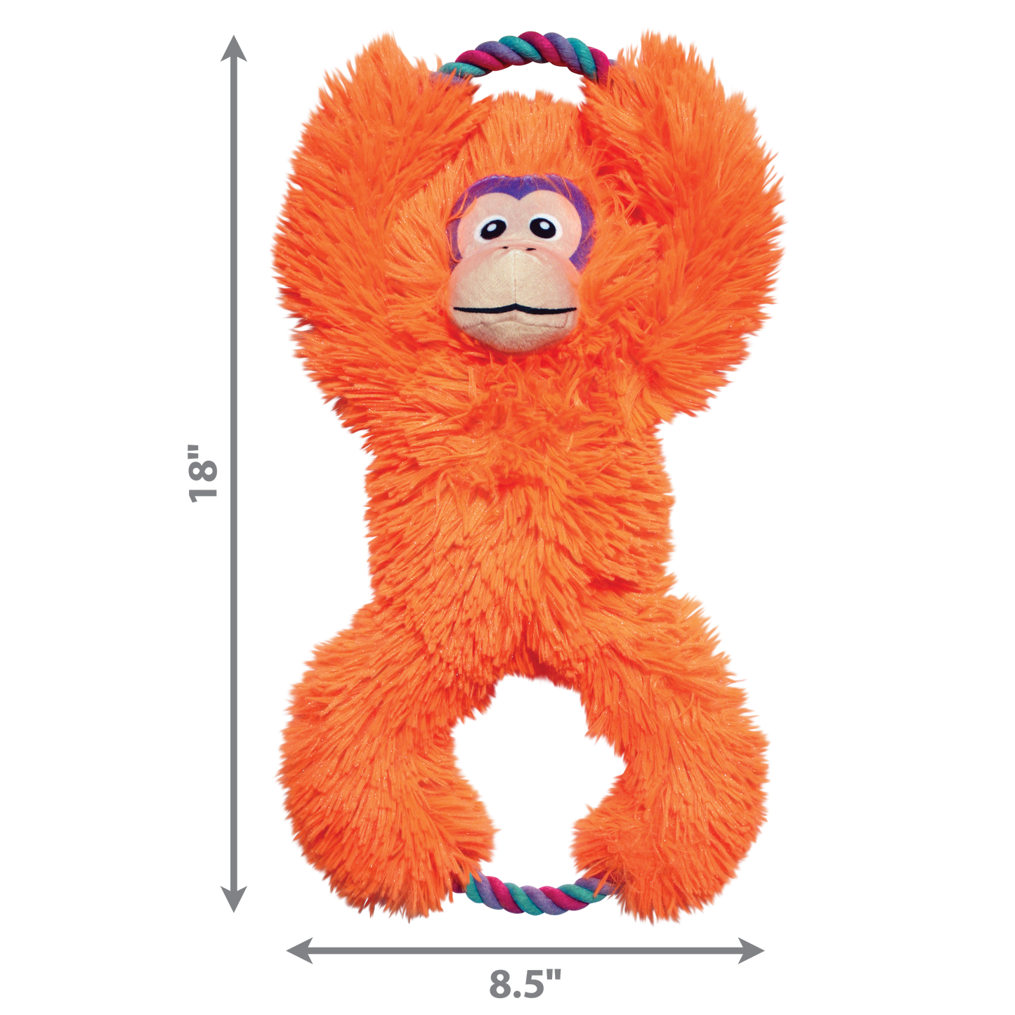 KONG Tuggz Monkey Dog Toy – XL