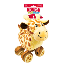 KONG TenniShoes Giraffe Dog Toy - Large