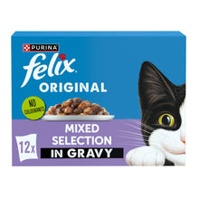 Felix Original Mixed Selection in Gravy Cat Food 12 x 85g.