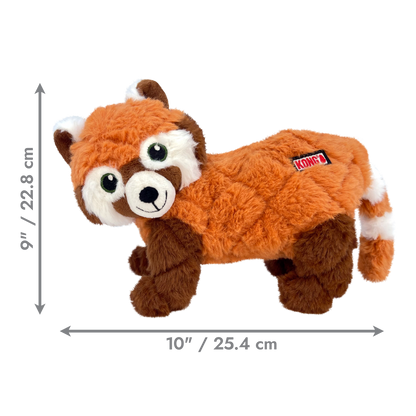 KONG Scampers Red Panda Dog Toy – Medium
