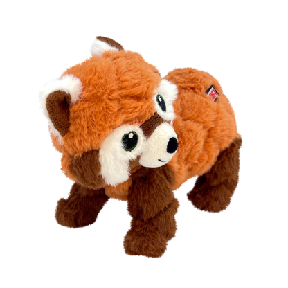 KONG Scampers Red Panda Dog Toy – Medium
