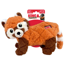 KONG Scampers Red Panda Dog Toy – Medium