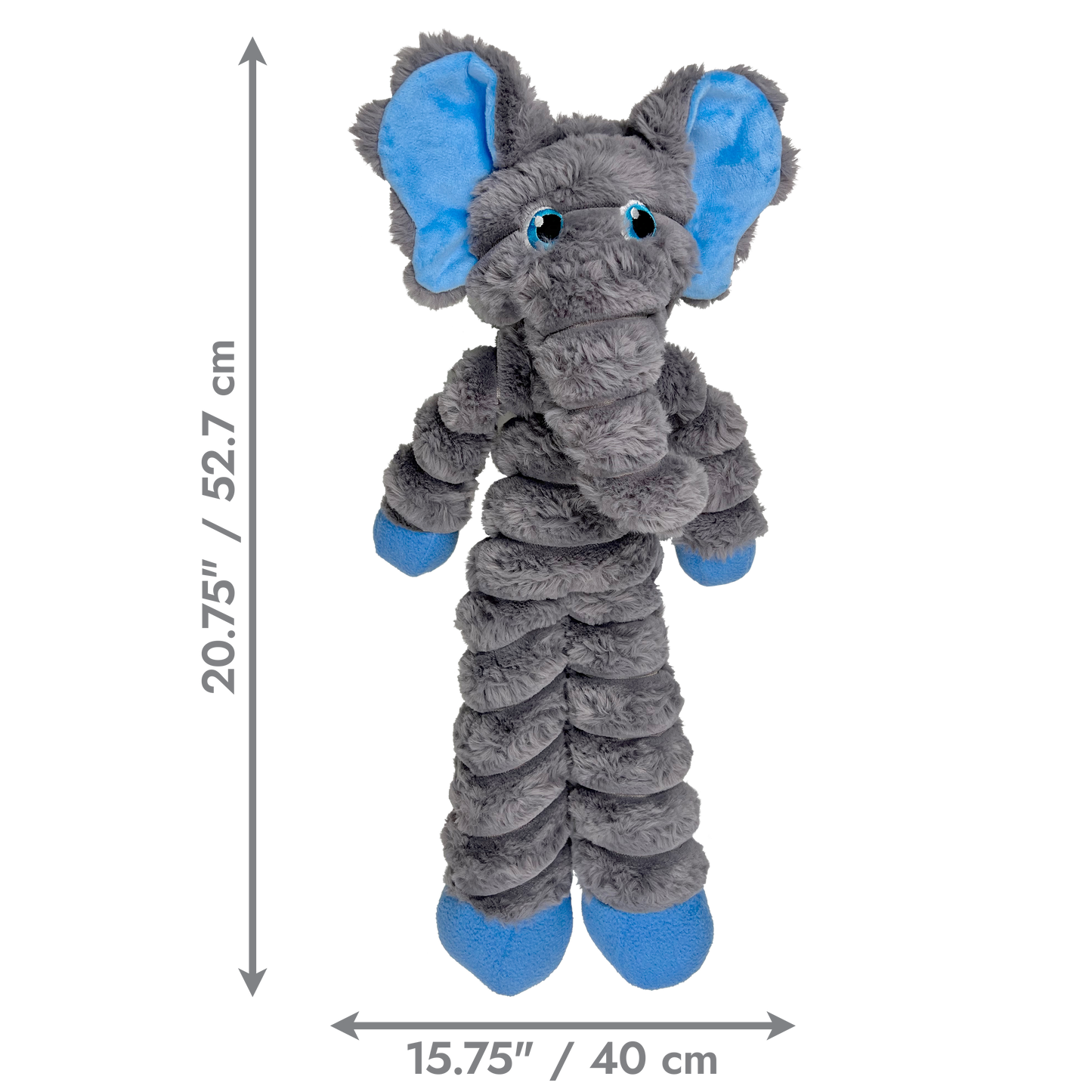 KONG Shakers Crumples Elephant Dog Toy – XL