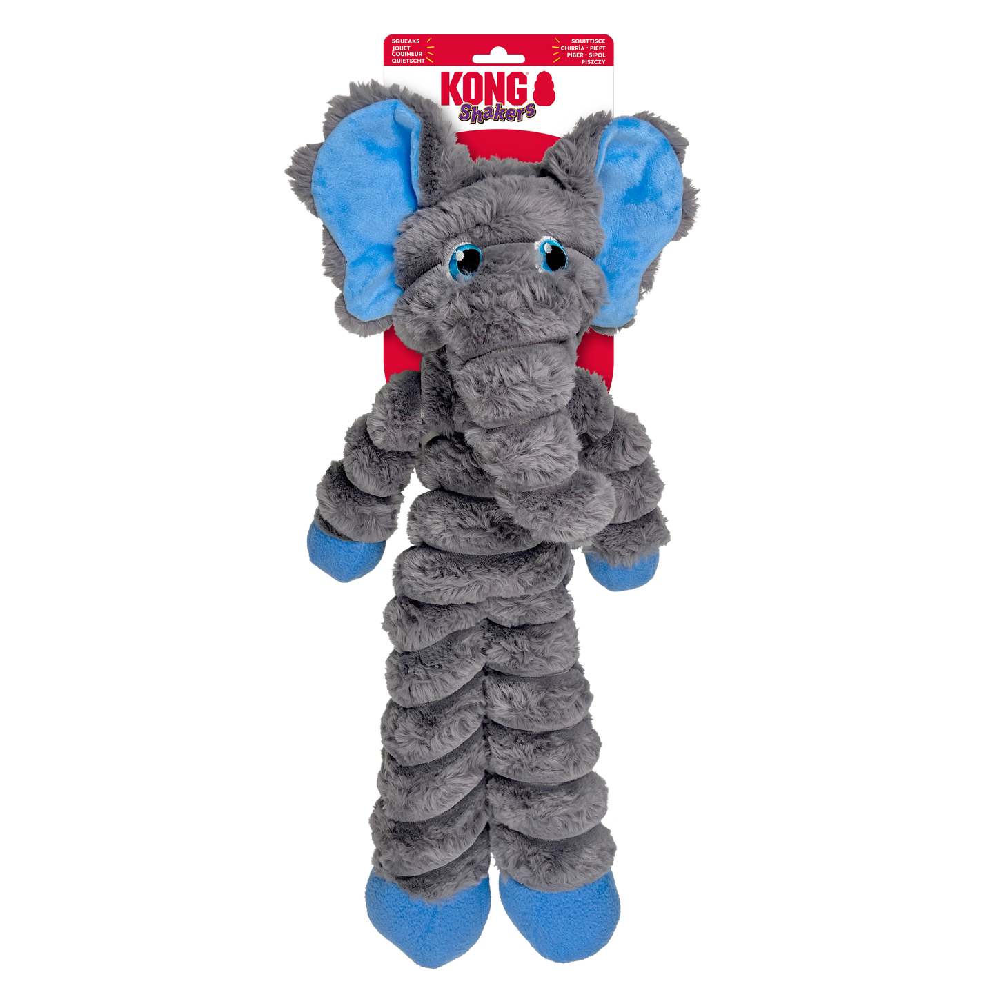 KONG Shakers Crumples Elephant Dog Toy – XL